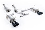 Subraru Impreza WRX & STi (2014 - 2021) - Resonated (Quieter) Cat-Back Exhaust System with Cerakote Black GT-100 Tips - EC