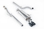 Citroen DS3 1.6 - Non-Resonated (louder) Cat-Back Exhaust System With Cerakote Black Trims
