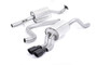 Ford Fiesta MK7/7.5 Ecoboost 1.0T - Resonated (Quieter) Cat-Back Exhaust System with Cerakote Black Tips