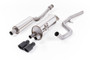 Peugeot 208 GTi - Resonated (Quieter) Cat-Back Exhaust System with Cerakote Black Trims