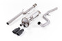 Peugeot 208 GTi - Non-Resonated (Louder) Cat-Back Exhaust System with Cerakote Black Trims