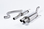 Ford Fiesta MK7/7.5 ST 1.6 - Non-Resonated (Louder) Cat-Back Race Exhaust System with Titanium Tips