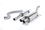 Ford Fiesta MK7/7.5 ST 1.6 - Resonated (Quieter) Cat-Back Race Exhaust System with Titanium Tips