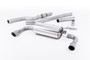 BMW 4 Series F32 428i Manual - Non-Resonated (Louder) Cat-Back Exhaust System with Titanium Trims (For 435i M Sport Valance)
