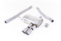Mini Cooper S F56 - Non-Resonated (Louder) Cat-Back Exhaust System with Titanium Tips