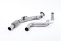 Ford Mustang 2.3 (S550/S650 Fastback) - Large Bore Downpipe with Catalyst Delete (For OE Cat-Back)