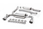Ford Focus MK3 RS - Resonated (Quieter) Cat-Back Exhaust System with Titanium GT-115 Trims