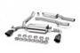 Ford Focus MK3 RS - Resonated (Quieter) Cat-Back Exhaust System with Cerakote Black GT-115 Trims