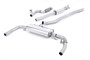 Mercedes CLA45 AMG - Resonated Cat-Back Exhaust System - Uses OE Trims