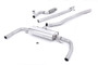 Mercedes CLA45 AMG - Non-Valved & Non-Resonated (Louder) Cat-Back Exhaust System - Uses OE Trims