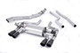 BMW F87 M2 - Cat-Back Exhaust System with Cerakote Black GT-90 Trims