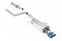 Ford Fiesta MK7/7.5 ST 1.6 - Resonated (Quieter) Cat-Back Exhaust System with Burnt Titanium Tips