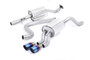 Ford Fiesta MK7/7.5 Ecoboost 1.0T - Resonated (Quieter) Cat-Back Exhaust System with Burnt Titanium Tips