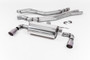Resonated (Quieter) Cat-Back Exhaust System with Titanium GT-90 Trims