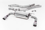 Resonated (Quieter) Cat-Back Exhaust System with Titanium GT-90 Trims