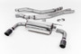 Resonated (Quieter) Cat-Back Exhaust System with Carbon Jet 90 Trims