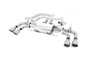 Alfa Romeo Giulia 2.9 V6 Quadrifoglio - Front Pipe-Back System with GT-100 Titanium Trims - Valved