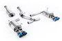 Subraru Impreza WRX & STi (2014 - 2021) - Resonated (Quieter) Cat-Back Exhaust System with Burnt Titanium GT-100 Tips -