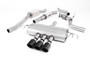 Honda Civic FK8 Type R - Resonated Cat-Back Exhaust System with 3 x Carbon Jet-100 Trims