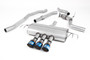 Honda Civic FK8 Type R - Non-Resonated (Louder) Cat-Back Exhaust System with 3 x Burnt Titanium GT-100 Trims
