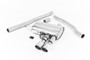 Mini Cooper S F56 - Valved & Non-Resonated (Louder) Cat-Back Exhaust System with Polished Tips