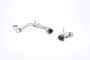 Ford Fiesta MK7/7.5/8 Ecoboost 1.0T - Large Bore Downpipe with Catalyst Delete (For Milltek Cat-Back)