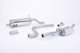 Ford Fiesta MK8 1.0T ST Line (Non GPF Models) - Resonated (Quieter) Cat-Back Exhaust System with Jet-90 Carbon Trim