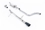 Ford Fiesta MK8 1.0T ST Line (Non GPF Models) - Non-Resonated (Louder) Cat-Back Exhaust System with GT-90 Cerakote Black Trim