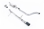 Ford Fiesta MK8 1.0T ST Line (Non GPF Models) - Non-Resonated (Louder) Cat-Back Exhaust System with Jet-90 Carbon Trim