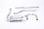 Ford Focus MK3 RS - Non-Resonated (Louder) Cat-Back Exhaust System with Carbon Jet-115 Trims