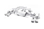 Alfa Romeo Giulia 2.9 V6 Quadrifoglio - Front Pipe-Back System with GT-100 Polished Trims - Valved