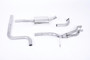 Ford Fiesta MK7/7.5 Ecoboost 1.0T - Road+ Cat-Back Exhaust System with Carbon Fibre Jet-80 Tips