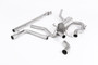 Suzuki Swift Sport 1.4 BoosterJet - Non-Resonated (Louder) Cat-Back Exhaust System with GT-115 Burnt Titanium Trims