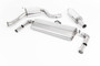 Seat Leon Cupra 300 2.0 TSI (Non GPF Models) - Resonated (Quieter) Cat-Back Exhaust System with Polished Oval Tips