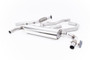 Cat-Back Exhaust System with Polished GT-115 Trims