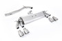 VW Golf MK7.5 R 2.0 TSI 300ps/310ps (76mm Systems) - Non-Resonated (Louder) GPF Back Exhaust System with Titanium GT-100