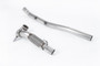 Large Bore Downpipe with Catalyst Delete - For Milltek Cat-Back (Audi/Seat/VW)