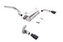 Non-Resonated (Louder) GPF/OPF-Back Exhaust System with Cerakote Black GT-90 Trims