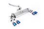 Audi S3 8V.2 - Non-Resonated (Louder) GPF/OPF-Back Exhaust System with Quad Round Burnt Titanium Trims