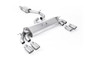 Audi S3 8V.2 - Resonated (Quieter) GPF/OPF-Back Exhaust System with Quad Oval Polished Tips