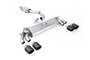 Audi S3 8V.2 - Resonated (Quieter) GPF/OPF-Back Exhaust System with Quad Round Carbon Trims