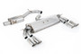 Audi S3 8V.2 Sportback - Resonated (Quieter) GPF/OPF-Back Exhaust System with Quad Oval Polished Trims