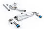 VW Golf MK7.5 1.5TSI Evo GT & R-Line - Resonated (Quieter) Cat-Back Exhaust System with Burnt Titanium Trims (GTI Style)