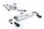 VW Golf MK7.5 1.5TSI Evo GT & R-Line - Resonated (Quieter) Cat-Back Exhaust System with Cerakote Black Trims (GTI Style)