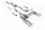BMW F80 M3/F82 M4 - GPF / OPF Back Race Exhaust System with Polished GT-90 Trims