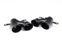 Mercedes A35 AMG W177 Hatch (GPF Models) - Cerakote Black Quad Outlet Trims