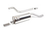 Ford Fiesta MK8 1.0T ST Line - Resonated (Quieter) GPF-Back Exhaust System with Burnt Titanium GT-90 Trim