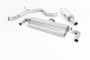 Seat Leon Cupra 290 (GPF Models) - Resonated (Quieter) Cat-Back Exhaust System with Quad GT-80 Polished Tips