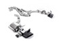 Audi RS6/RS7 C8 - Front Silencer Back System (Twin 80mm) with Cerakote Black Oval Trims