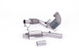 VW Polo GTI 2.0 TSI (AW - 5 Door/Pre Facelift/GPF Models) - Resonated (Quieter) Downpipe with Hi-Flow Sports Cat - For Milltek Cat-Back